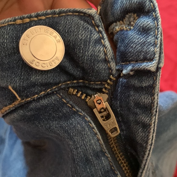 Skirt denim,size L, blue - Picture 5 of 5